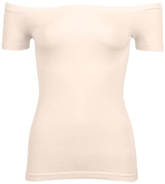 Silvy Nancy T-Shirt For Women - Beige, 2 X Large