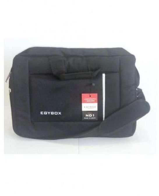 Egybox 15.6" Laptop Bag - Black/White