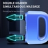 Portable Handheld Fascia Gun Relax Neck Back Body Double Head Muscle Massager Mini Massage gun
