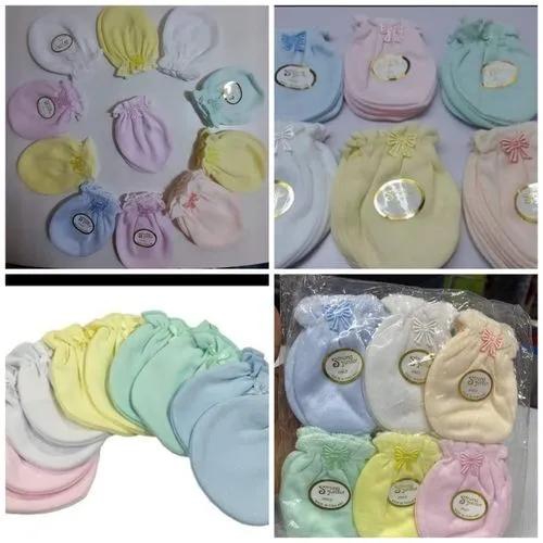 6pairs Cotton NEWBORN Unisex Mitten Gloves Give your baby a happy day experience by showing them some love with our Super soft comfy Anti-scratch baby mittens made of smooth qualit