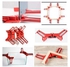 4PCS Right Angle Clamp, 90 Degrees 100mm Corner Clamp, Picture Frame Holder, Glass Holder, DIY Woodworking Holder