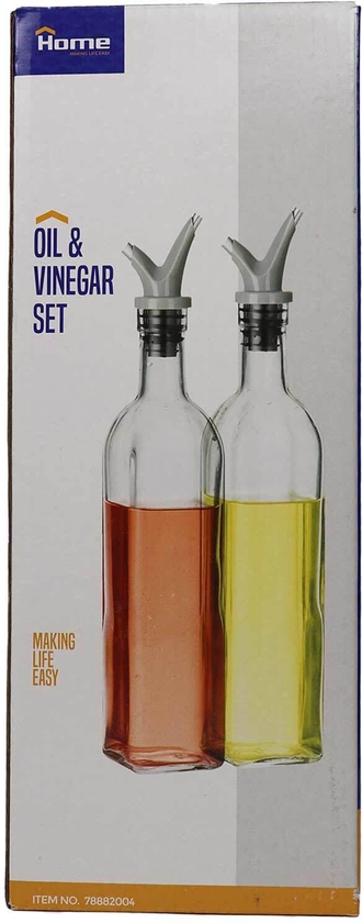 Home Oil and Vinegar Set - 500 ml - 2 Pieces