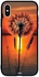 Skin Case Cover -for Apple iPhone X Sunset behind Flower Sunset behind Flower