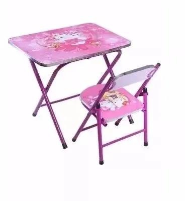 Kid's Cartoon Character Study Activity Table And Chair