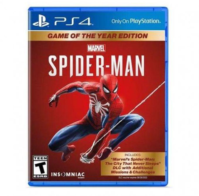 Insomniac Games Marvel's Spider-Man Game Of The Year Edition - PlayStation 4