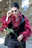 Tan Design Fashionable Vintage Vampire Gothic Design Sunglasses Unisex 2034 56x19-139, Brown Black