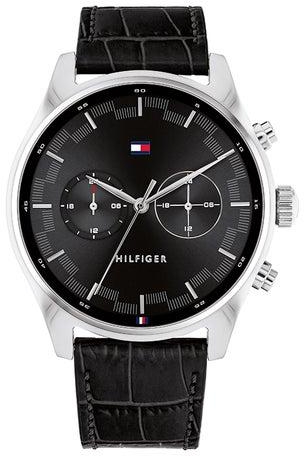 Men's Leather Analog Watch-1710424