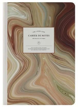 Taylor Marble Sheets Lined Notebook Multicolour