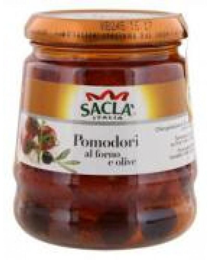 Sacla Pomodori Forno Olive 285g