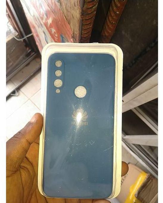 Silicon Back Cover For Huawei Y9s- Blue