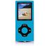 Tomameri - Portable MP3 / MP4 Player with Rhombic Button, Including a 16 GB Micro SD Card and Support Up to 64GB, Compact Music, Video Player, Photo Viewer Supported - Blue