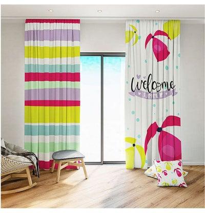 Fashionable Window Curtain Multicolour 40*40cm