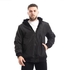 SQAP Waterproof Jacket With Fur For Warmth - Black