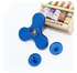 EDC Toys Metal Copper Tri Spinner Figit Fidget Stress Hand Bearing Spinner Finger Gyroscope blue