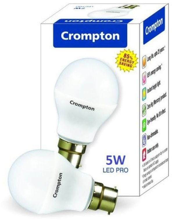 Crompton 6 Pieces Crompton LED Bulbs 5 Watt,