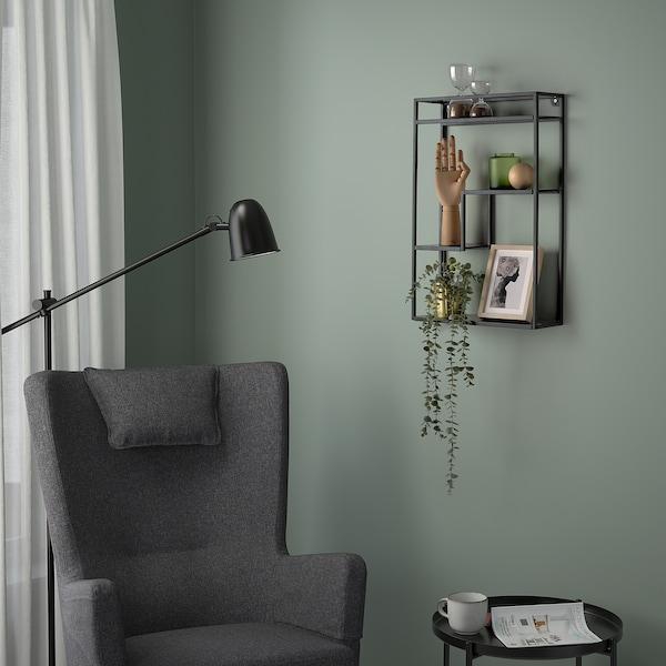 LINDÅSEN Display shelf, anthracite, 40x60 cm - IKEA