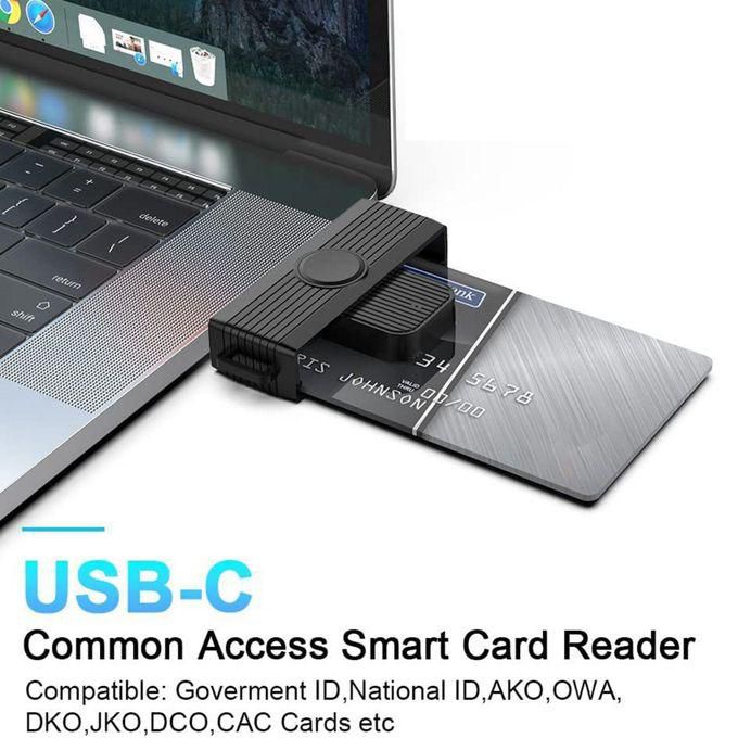 Type C Smart Card Reader Smart Card/SIM/ID/ Card Smart Card