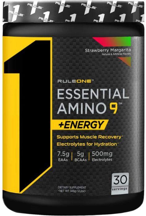 Rule 1 Essential Amino 9 + Energy Strawberry Margarita 345 g