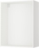 METOD Wall cabinet frame - white 80x37x100 cm