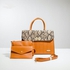 Women Fashion Leather 3 Sets Messenger Bags Female Crossbody Shoulder Handbag