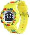 McyKcy Children Girls Digital LED Quartz Alarm Date Sports Wrist Watch-Yellow