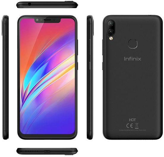 Infinix X623 Hot 6X HD - 6.2-inch 4G 32GB/3GB Mobile Phone - Midnight Black