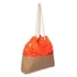 Moods Up Printed Shopper Bag Orange/Beige