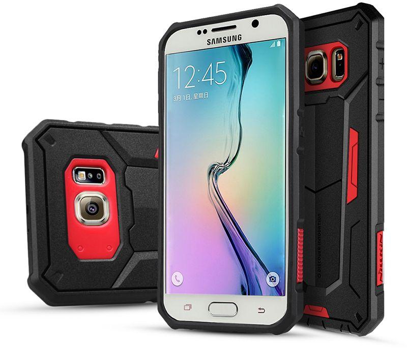 NILLKIN Defender Shockproof Case For Galaxy S6 [Red Color]