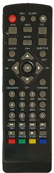 Remote Control For Qmax 999 Mini Receiver