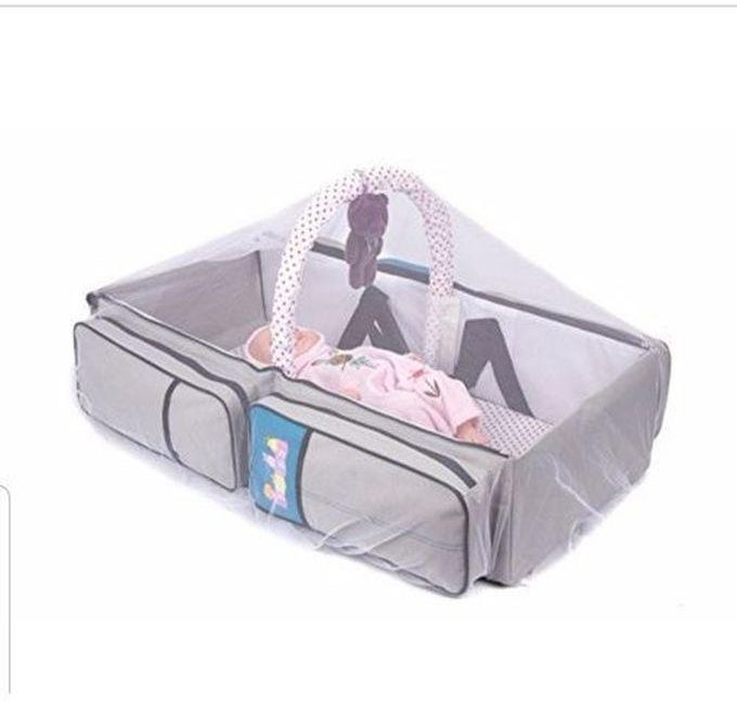 Bed And Bag Baby Diapers Bag With Mosquito Net