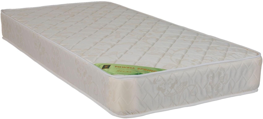 Towell Spring Relax Mattress White 120x190cm