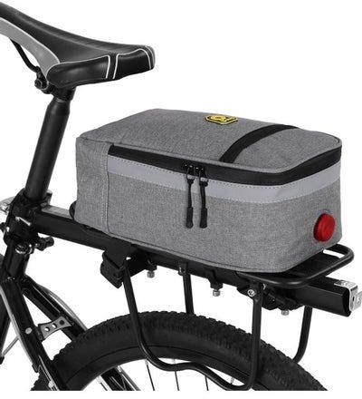 Waterproof Bicycle Trunk Bag Rear Seat Bag MTB Bike Cycling Rack Bag Luggage Carrier Bag Pannier 29*3*21cm