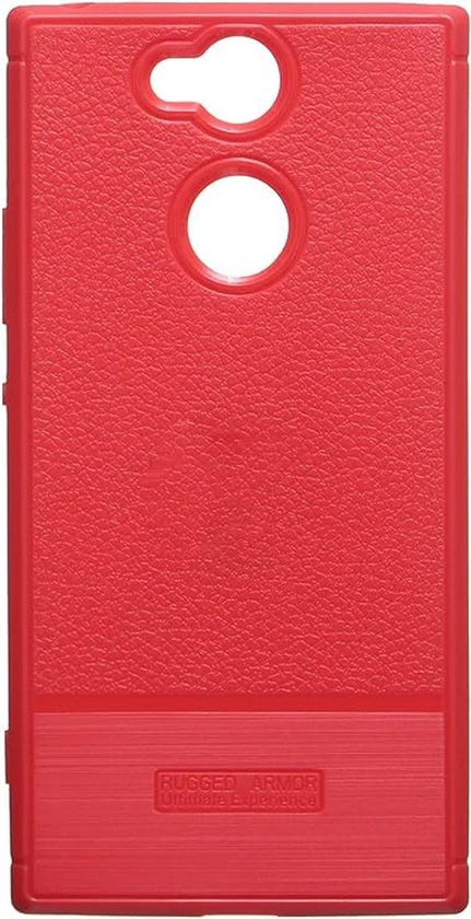 Armor Back Cover For Sony Xperia XA2, Red