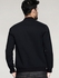 Single Breasted Black Long Sleeve Jacket For Men