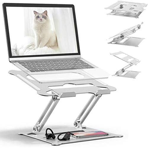 Laptop Stand, Laptop Riser, Adjustable Laptop Stand Portable Foldable Desktop Laptop Stand, Laptop Computer Stand Compatible with 10 to 17 Inch PC Notebook Tablets