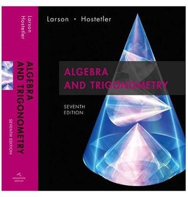 Algebra And Trigonometry Hardcover 7