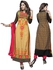 Kritika Semi Stiched Salwar Suit for women, Multi Color, KRT1010