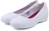 LARRIE Ladies Casual Comfort Slip On Loafers - 6 Sizes (White)