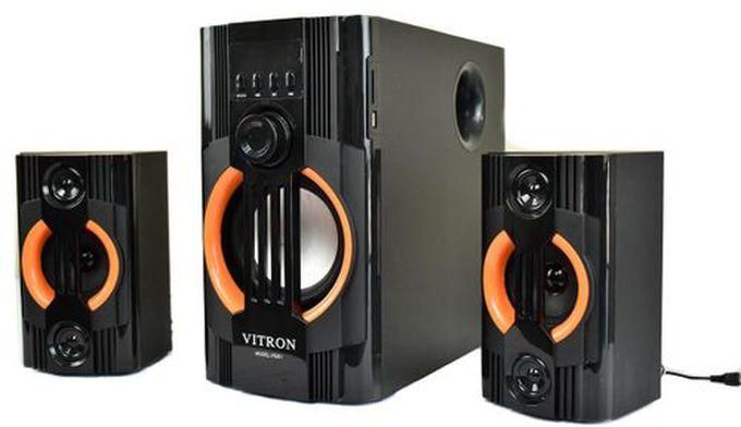 Vitron V5201 2.1Ch Multimedia Speaker System BT/USB/MP3 - Black