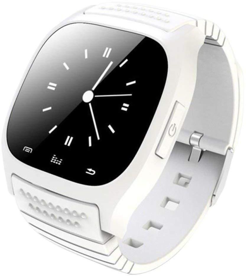 TANIC Smart Watch Rubber Band For Android & iOS,White - M26