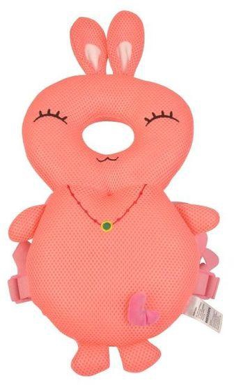 Generic Add A Belt To The Belt Protective Headrest Children's Baby Head Protection Pads For Baby Steps And Protective Caps#Pink Rabbit