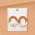 Aiwanto Small Hoop Beautiful Earring Rose gold Earrings Gift for Women&#39;s
