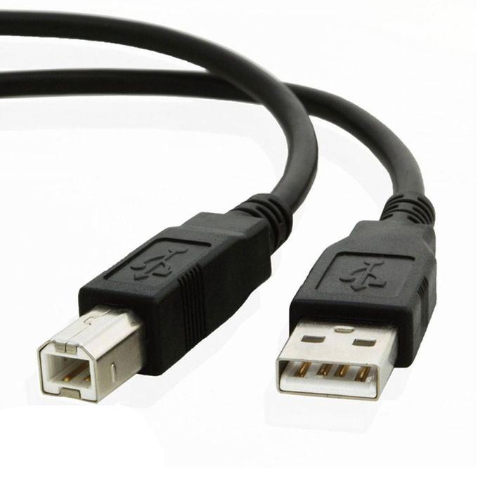 2B (DC027) - Cable USB Printer M/M Black -10M
