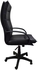 Sarcomisr High Back Leather Office Chair - Black