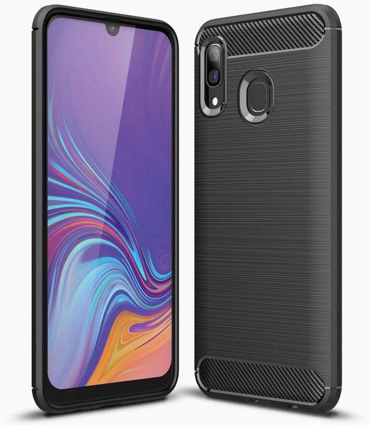 Ultra Slim   Protective Back Cover Compatible for Samsung Galaxy A30, Black