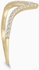 Marquee Jewels 1/8 Carat Diamond V Ring in 14K Yellow Gold (I-J, I2-I3)