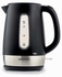 Kenwood 1.7 Liter Cordless Electric Kettle, 2200W with Auto Shut-Off & Removable Mesh Filter, Black/Silver, ZJP01.A0BK.