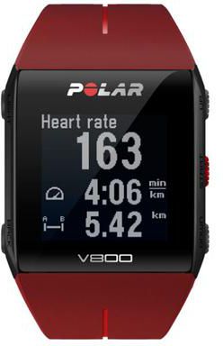 Polar V800 GPS Sports Triathlon Watch Red