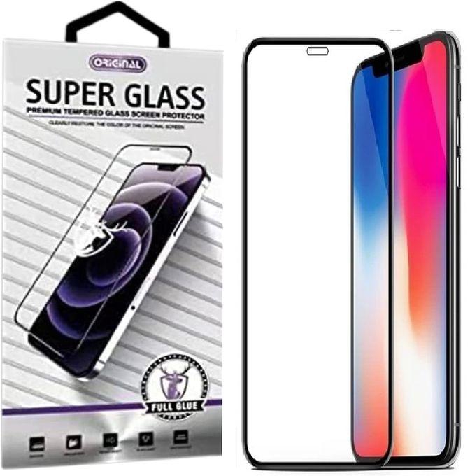 Falante For Apple IPhone 12 Pro Max Super Glass Tempered Glass 9H Screen Protector-Black