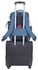 RivaCase 8365 Carry On Laptop Backpack, 17.3 Inches Blue Laptop Bags, 8365blue, 8365 blue
